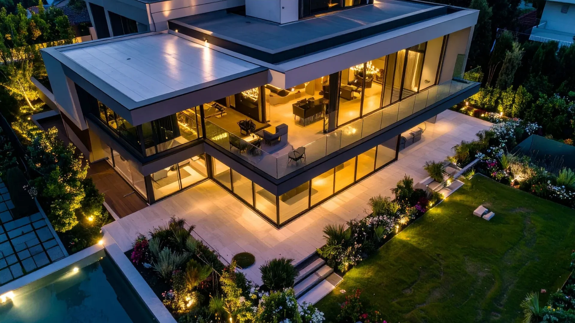 Modern Architecture of a Luxury Home Exterior
